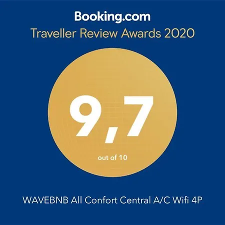 Daire Wavebnb Confort, Central, Parking *